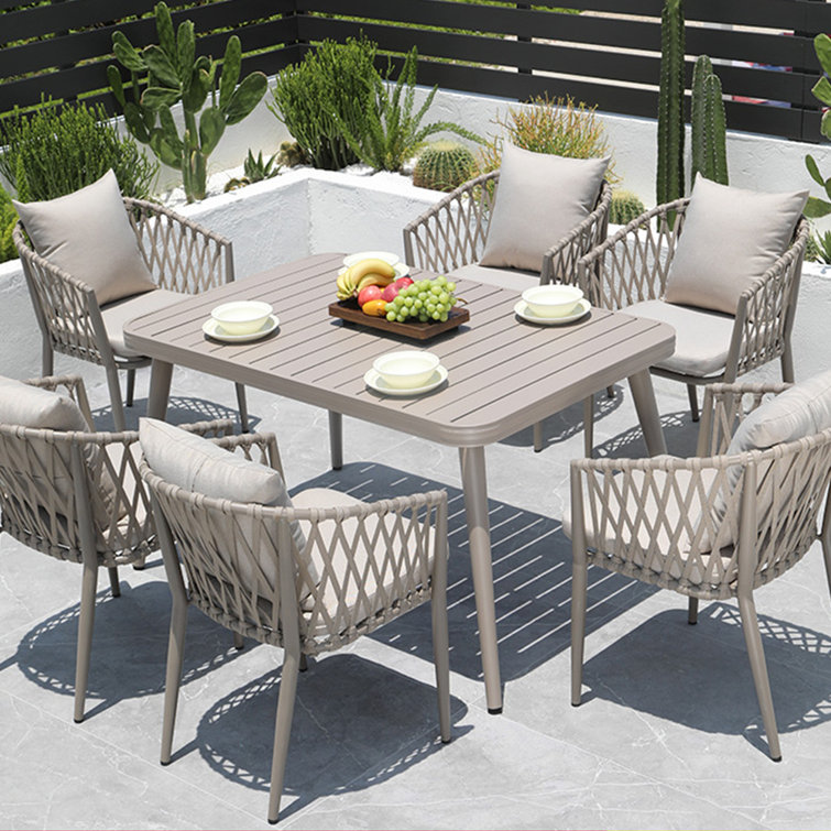 6 seat outdoor online setting